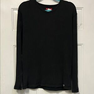 UNIONBAY Black V-Neck Sweater
